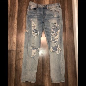 AE tomgirl jean size 8 regular